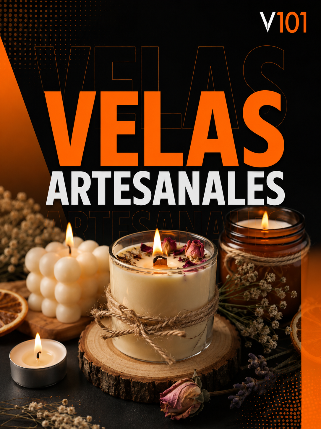 Infoproducto de Velas artesanales